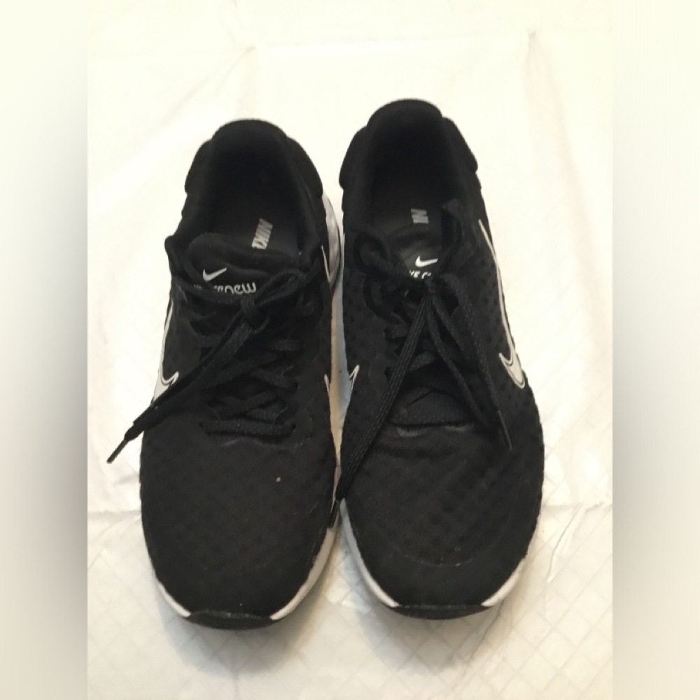 Nike Black Sneakers with White Swoosh